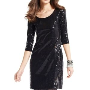 WHBM Sequin Shift Dress